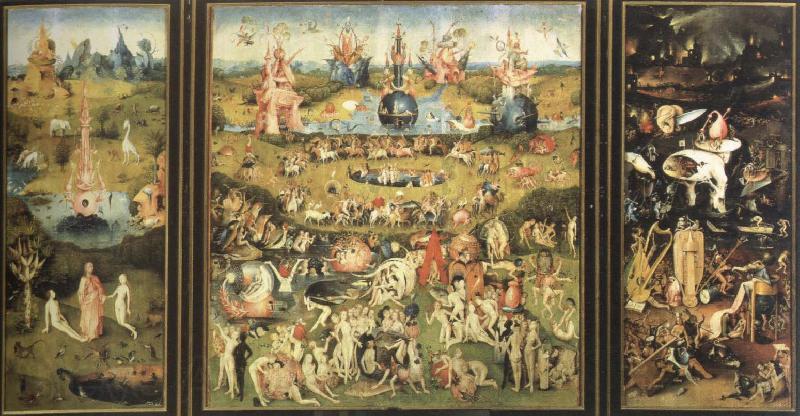 Hieronymus Bosch garden of earthly delights Norge oil painting art